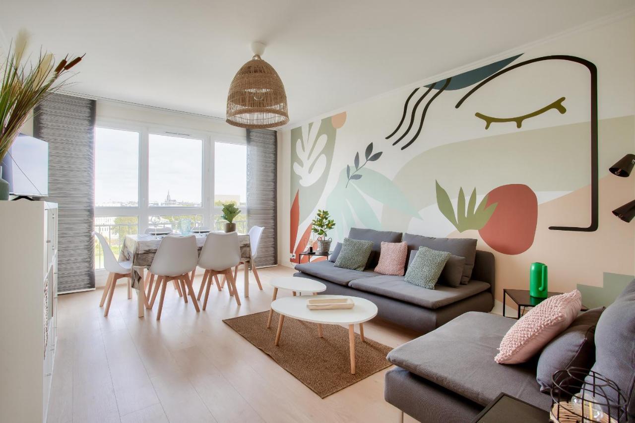 Escapade Sur L'Ile De Nantes Avec Vue Sur La Loire Apartment Ngoại thất bức ảnh